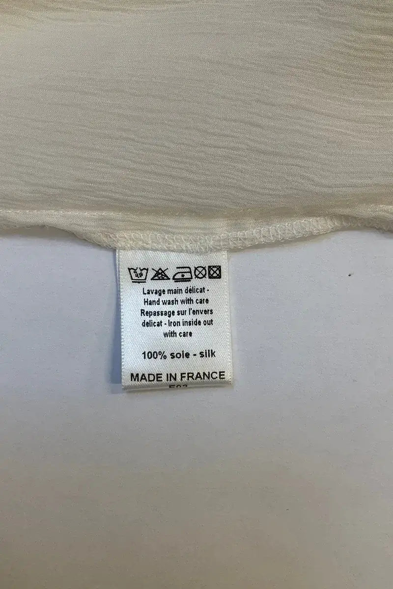 Blouse Joseph Ecru en Soie