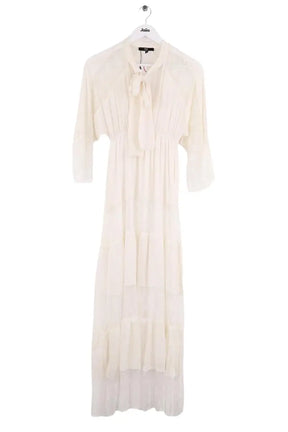 Robe Oud Ecru en Soie, taille XS - Seconde Main