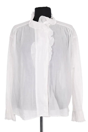 Chemise Isabel Marant Étoile Blanc en Coton, taille S - Seconde Main
