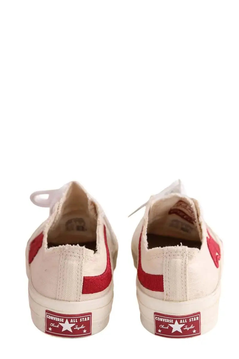 Baskets Converse Blanc en Tissu
