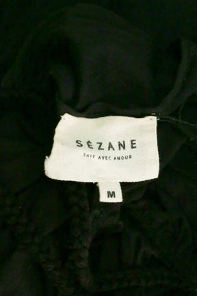 Robe Sézane Noir en Coton