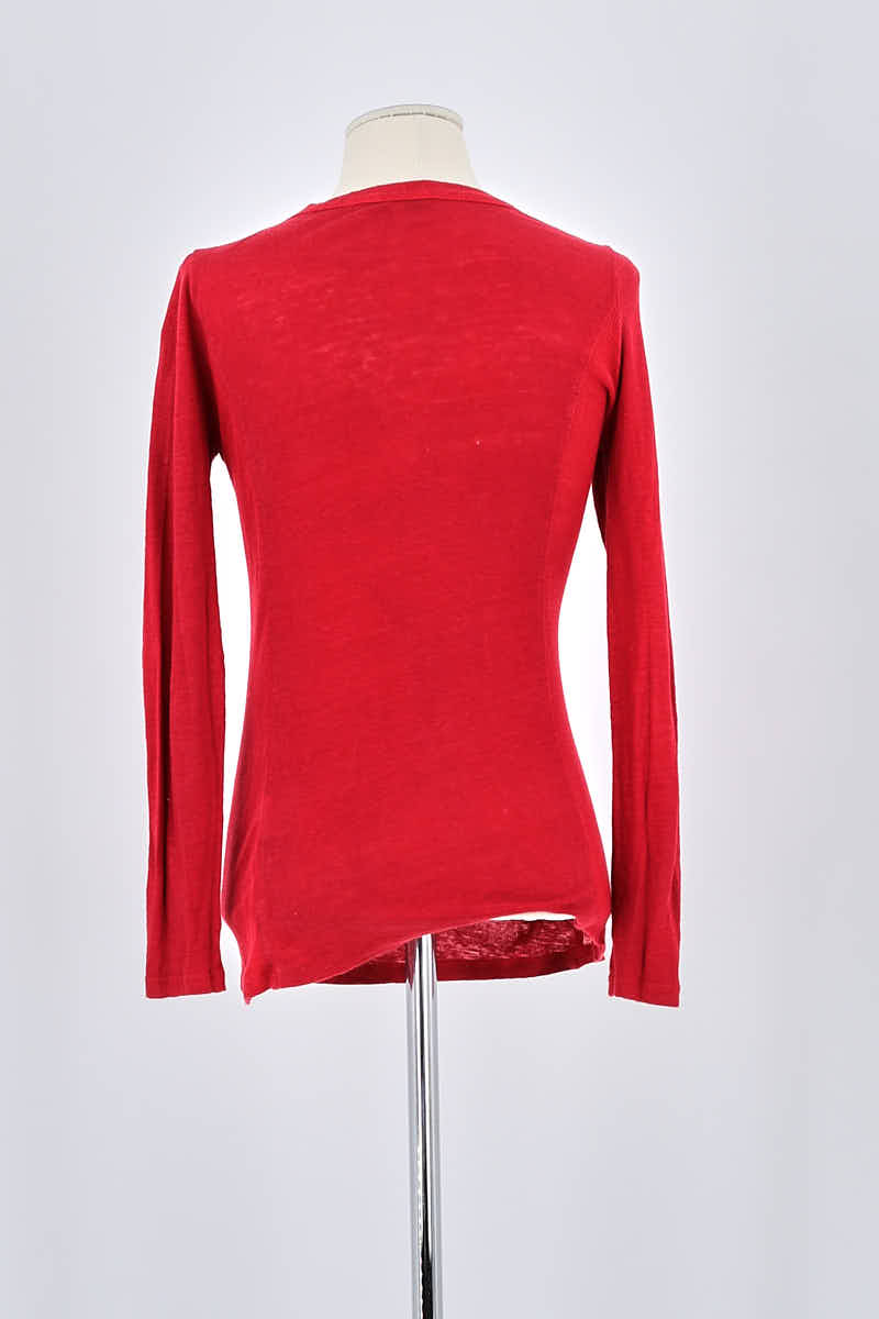 T-shirt Sandro  Rouge