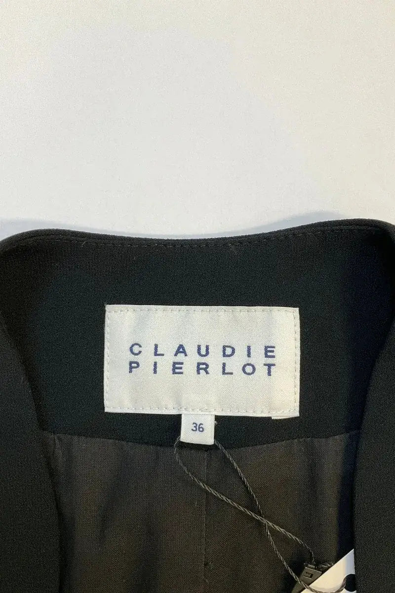 Veste Claudie Pierlot Noir en Synthétique