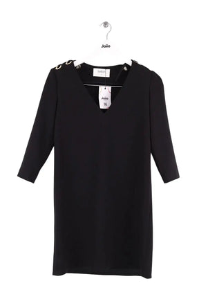 Robe Ba&Sh Noir en Synthétique, taille XS - Seconde Main