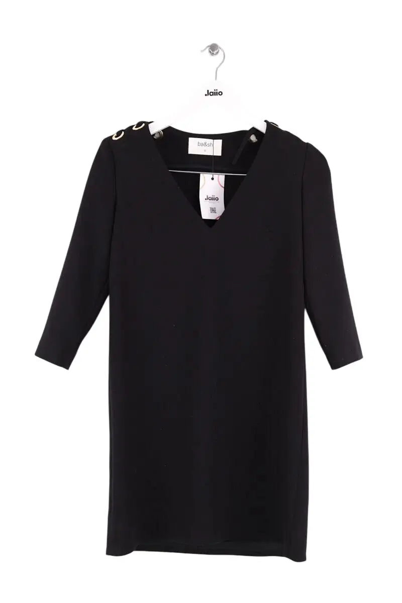 Robe Ba&Sh Noir en Synthétique, taille XS - Seconde Main