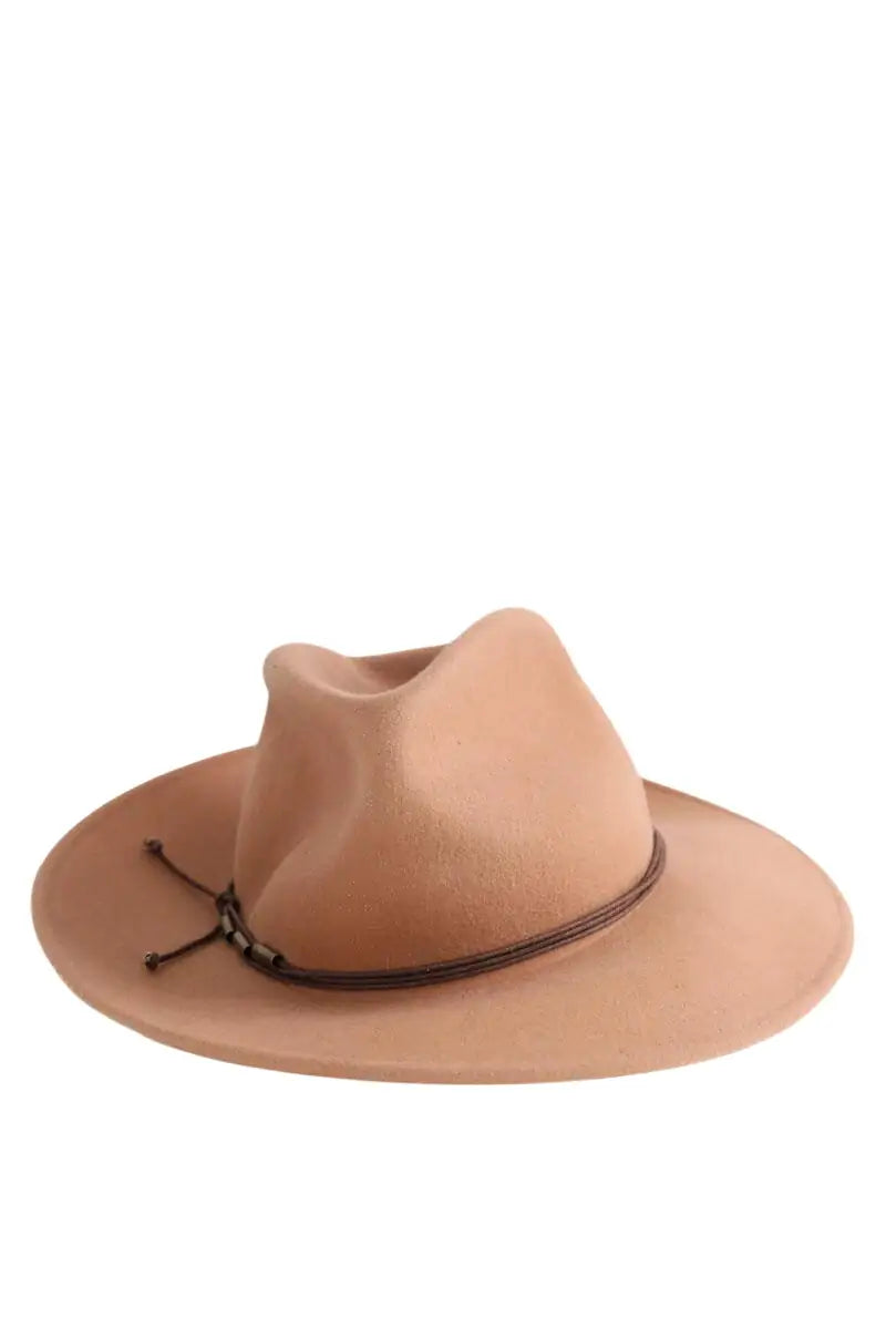Panama Ba&Sh Camel en Laine, taille M - Seconde Main