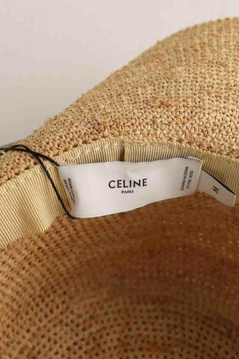 Panama Celine Triomphe Camel en Osier