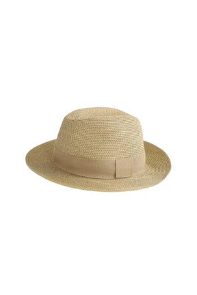 Panama Hermès Beige en Osier, taille M - Seconde Main