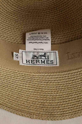 Panama Hermès Beige en Osier