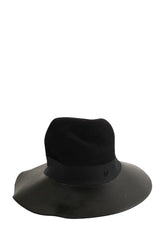 Panama Maison Michel Noir en Laine, taille L - Seconde Main