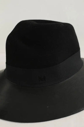 Panama Maison Michel Noir en Laine