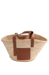 Panier Loewe Beige en Osier - Seconde Main