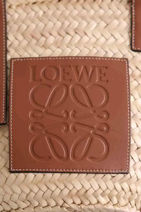 Panier Loewe Beige en Osier