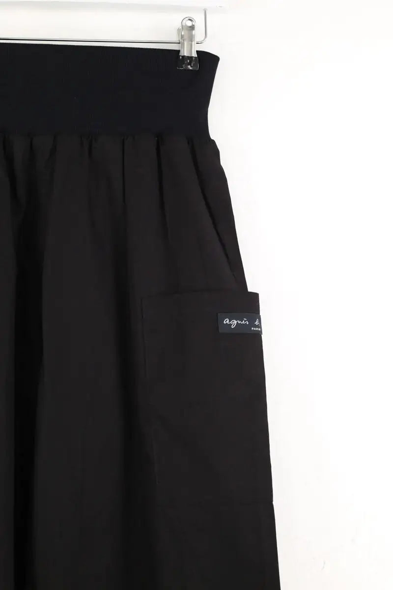 Pantalon Agnès B. Noir en Coton