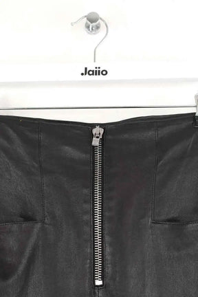Pantalon Alexander McQueen Noir en Cuir