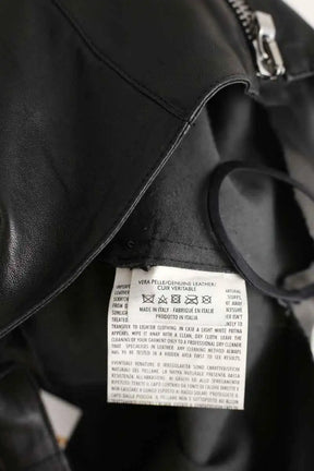 Pantalon Alexander McQueen Noir en Cuir