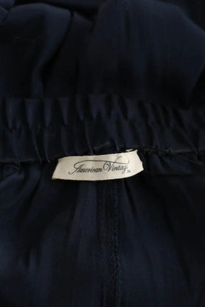 Pantalon American Vintage Bleu en Synthétique