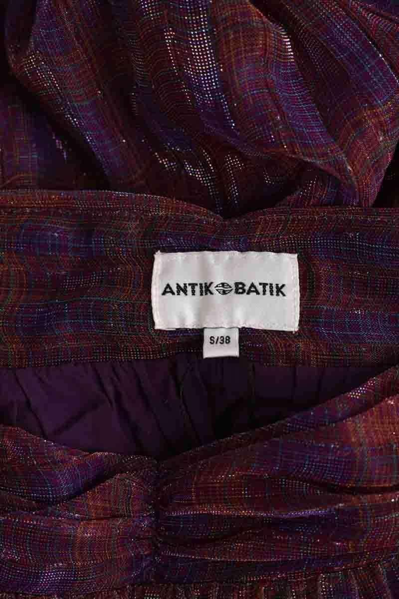 Pantalon Antik Batik Violet en Polyester