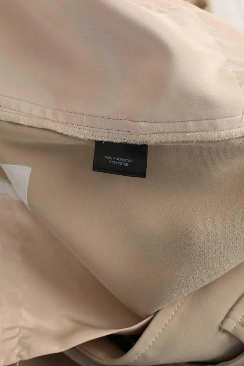 Pantalon Barbara Bui Beige en Polyester