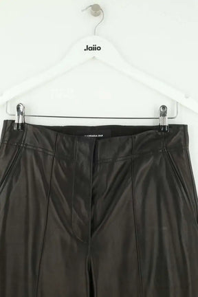 Pantalon Barbara Bui Marron en Cuir