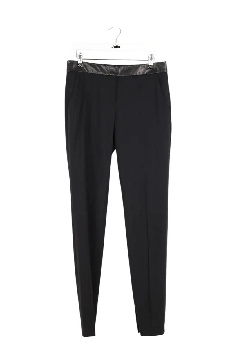 Pantalon Barbara Bui Noir en Coton, taille M - Seconde Main