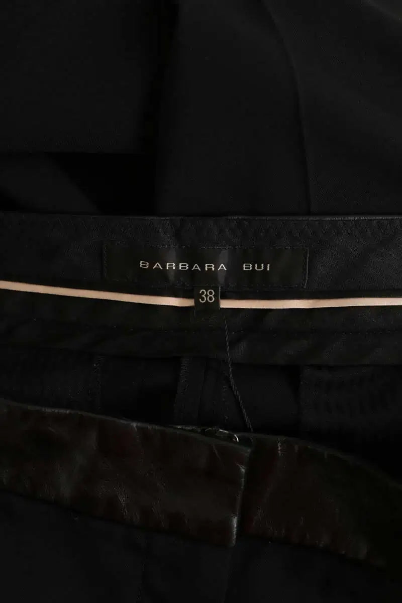 Pantalon Barbara Bui Noir en Coton