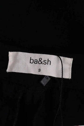 Pantalon Ba&Sh Noir en Coton