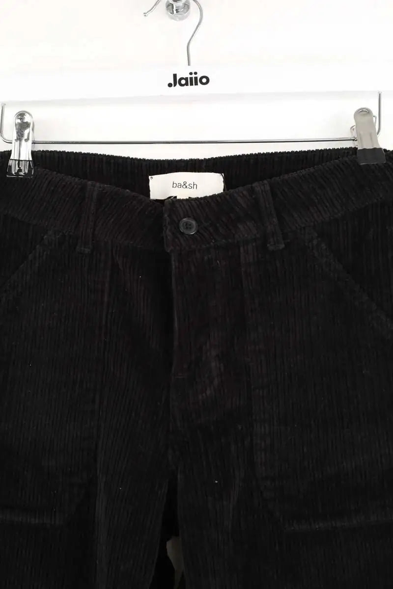 Pantalon Bash Noir en Coton