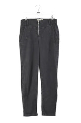 Pantalon Bash Noir en Lin, taille XS - Seconde Main