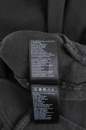 Pantalon Bash Noir en Lin