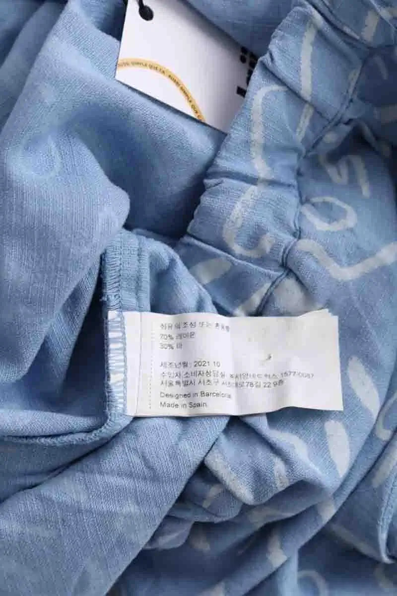 Pantalon Bobo Choses Bleu en Synthétique