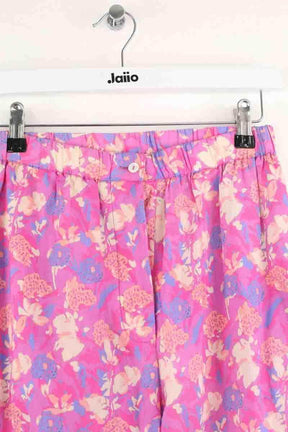 Pantalon bootcut Berenice Parm Rose en Coton