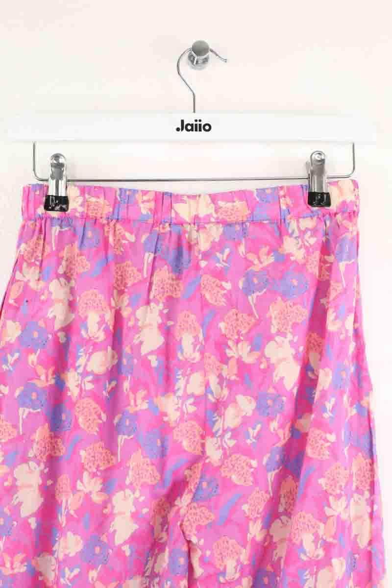 Pantalon bootcut Berenice Parm Rose en Coton