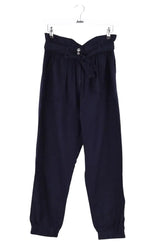 Pantalon Carot Ba&Sh Bleu en Coton, taille S - Seconde Main