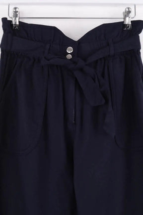 Pantalon Carot Ba&Sh Bleu en Coton