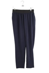 Pantalon Carot Claudie Pierlot Marine en Polyester, taille S - Seconde Main