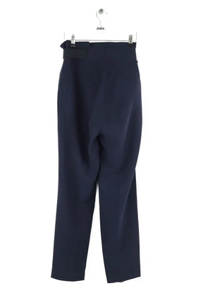 Pantalon Carot Claudie Pierlot Marine en Synthétique