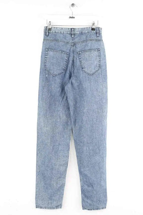 Pantalon Carot Isabel Marant Bleu en Coton