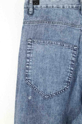 Pantalon Carot Isabel Marant Bleu en Coton