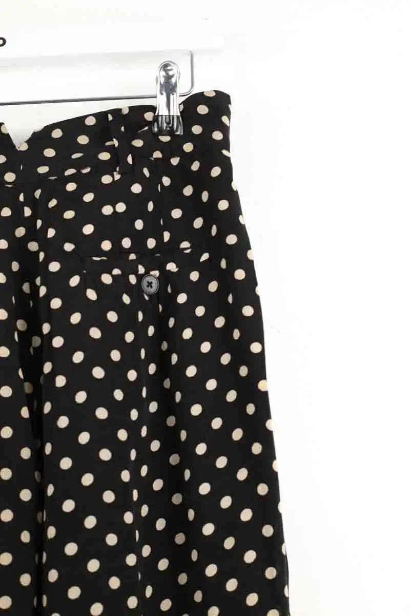 Pantalon Carot Laurence Bras Noir en Viscose