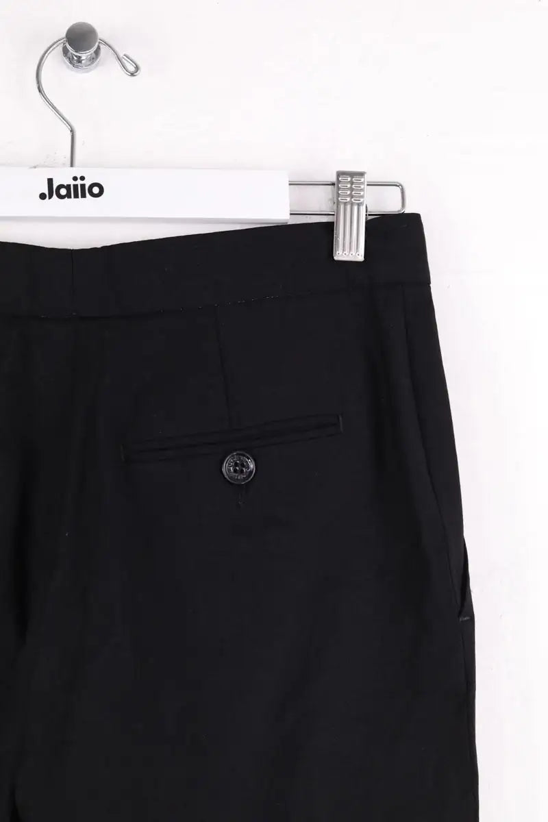 Pantalon Carot See By Chloé Noir en Laine