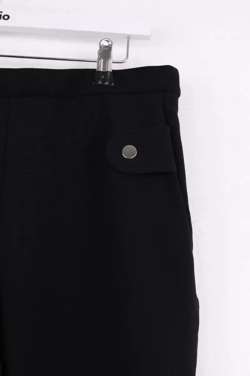 Pantalon Carven Noir en Synthétique
