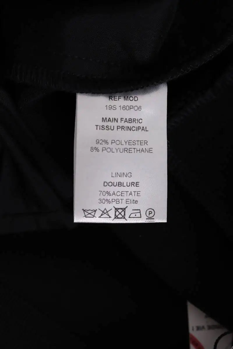 Pantalon Carven Noir en Synthétique