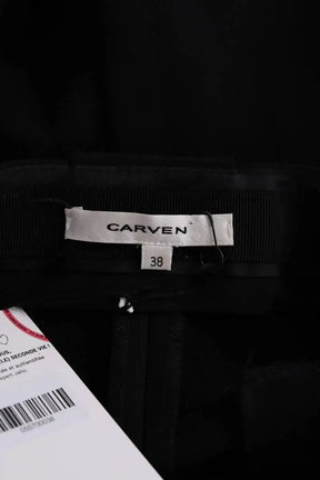 Pantalon Carven Noir en Synthétique