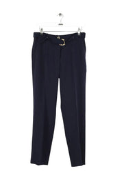 Pantalon Claudie Pierlot Marine en Polyester, taille S - Seconde Main