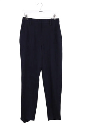 Pantalon Claudie Pierlot Marine en Synthétique, taille S - Seconde Main