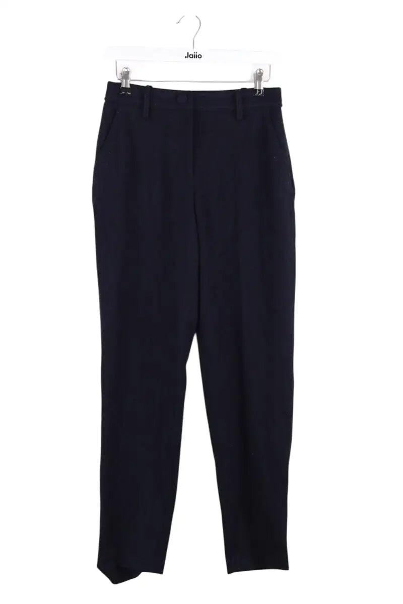 Pantalon Claudie Pierlot Marine en Synthétique, taille S - Seconde Main