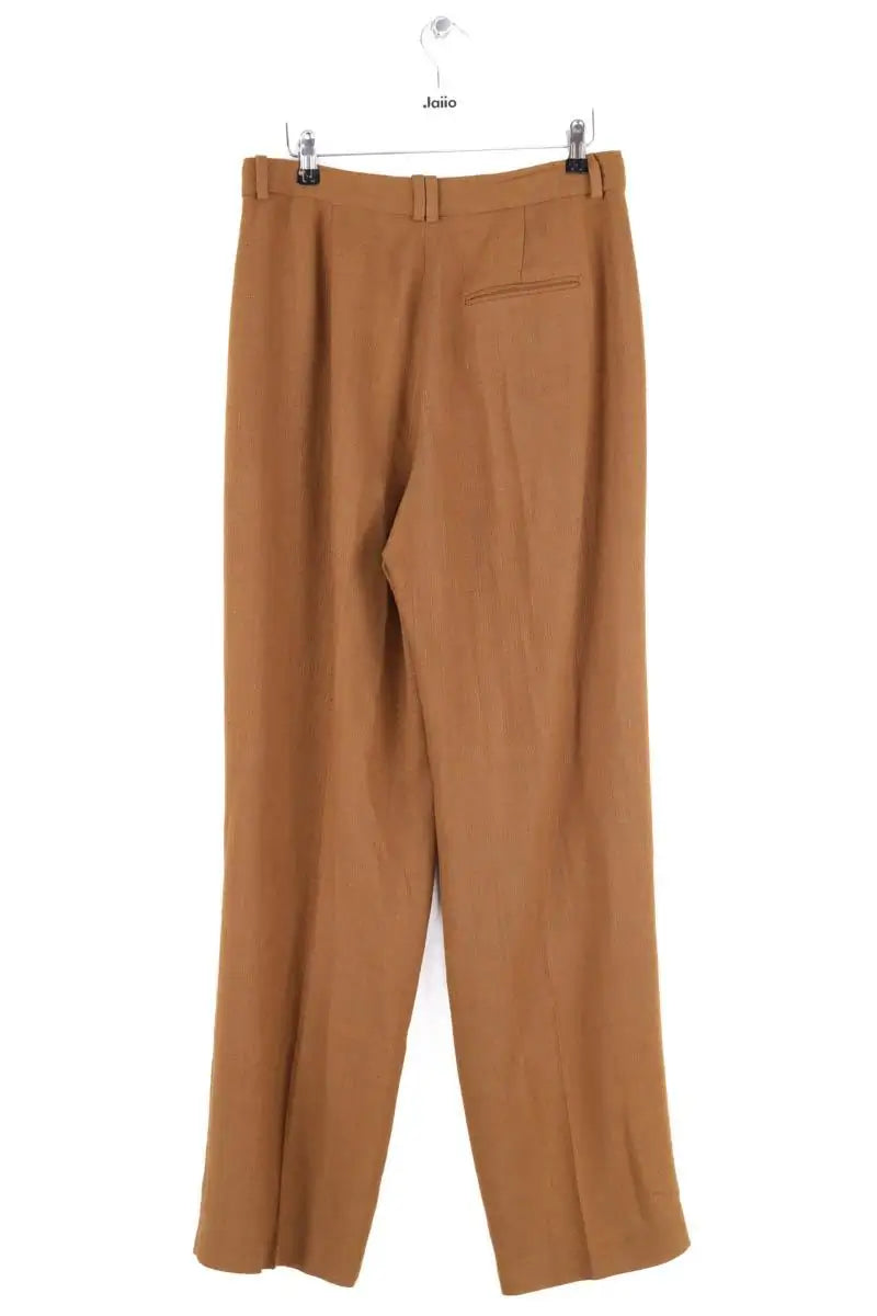 Pantalon Claudie Pierlot Marron en Viscose