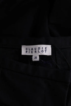 Pantalon Claudie Pierlot Noir en Coton