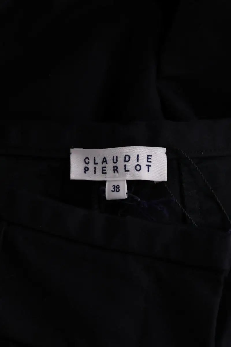Pantalon Claudie Pierlot Noir en Coton